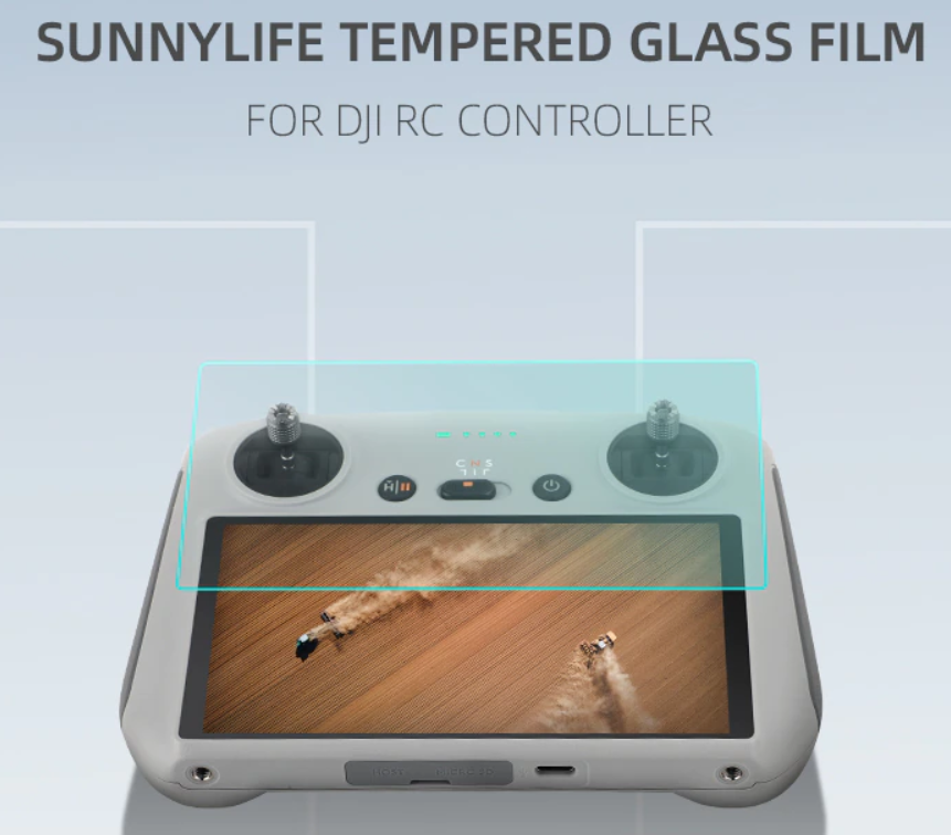 Screen Protector (double pack) for DJI Mini 3 Pro RC (Smart Controler) by Sunnylife