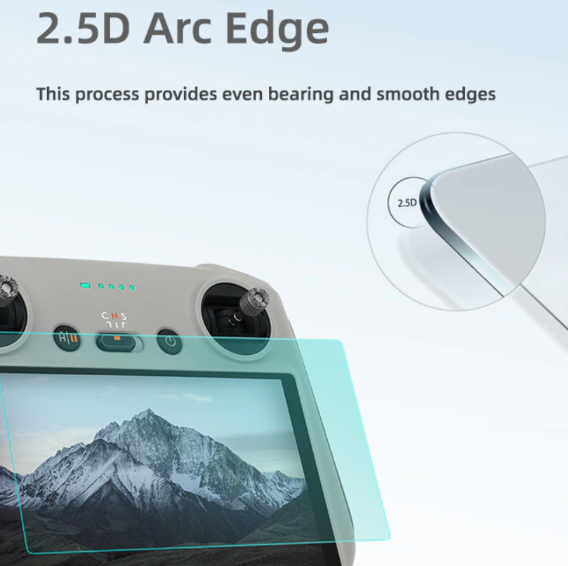 Screen Protector (double pack) for DJI Mini 3 Pro RC (Smart Controler) by Sunnylife